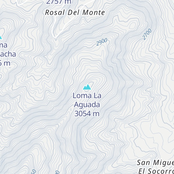 Map of Loma La Aguada