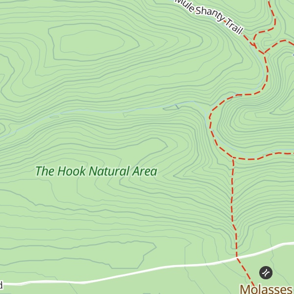 Map of Dogback Mountain
