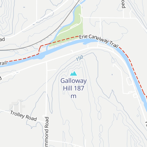 Map of Galloway Hill