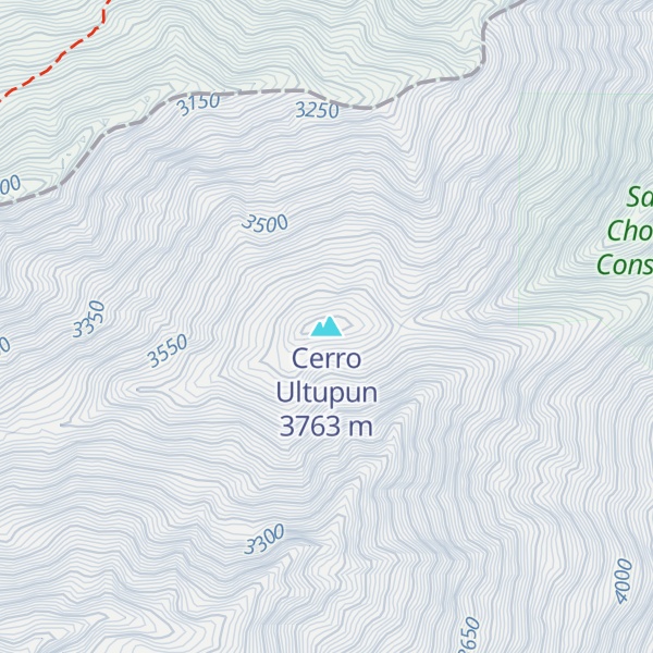 Map of Cerro Ultupun