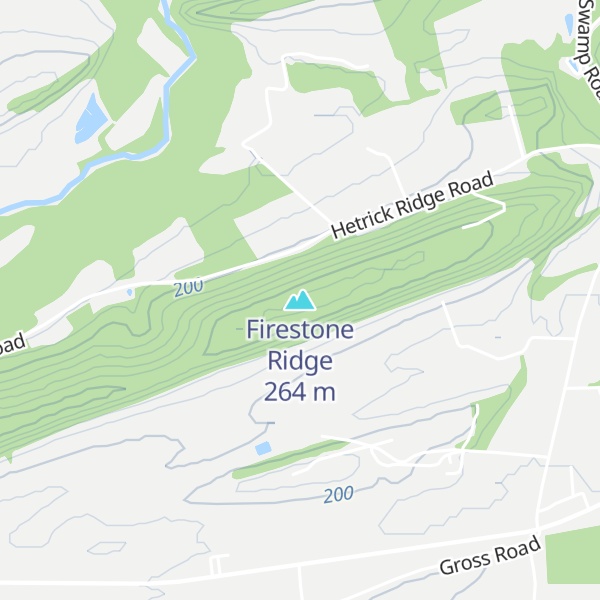 Map of Firestone Ridge