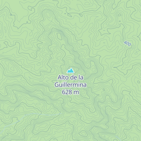Map of Alto de la Guillermina