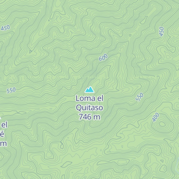 Map of Loma el Quitaso