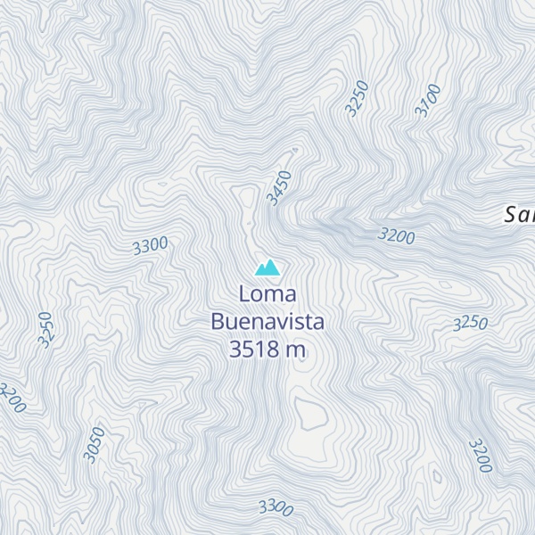 Map of Loma Buenavista