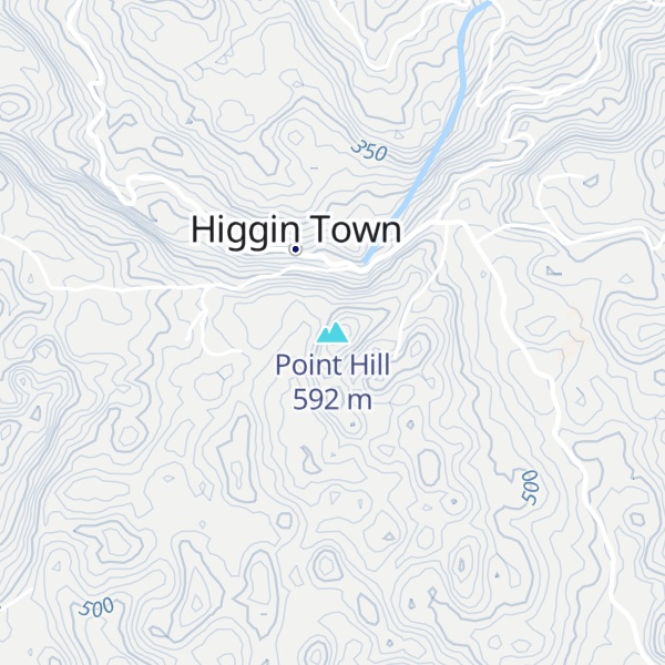 Map of Point Hill