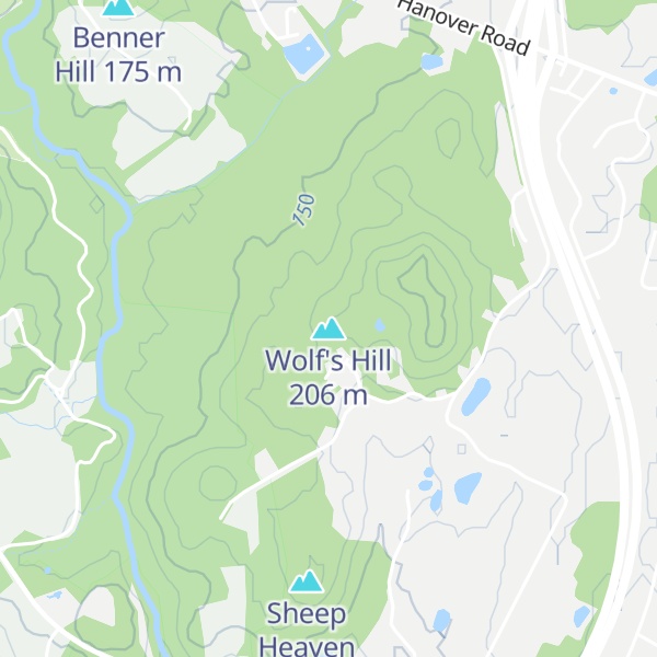 Map of Wolf's Hill