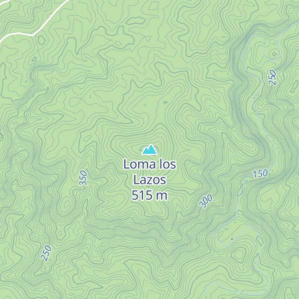 Map of Loma los Lazos