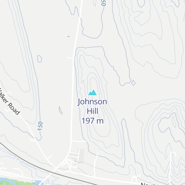 Map of Johnson Hill
