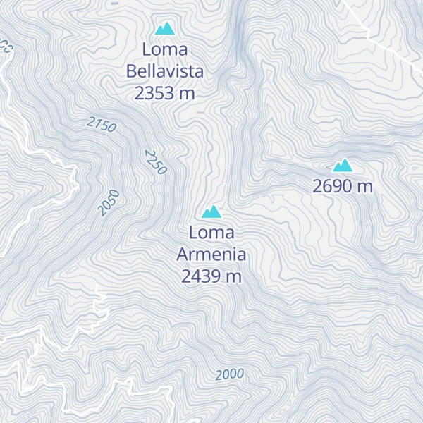 Map of Loma Armenia