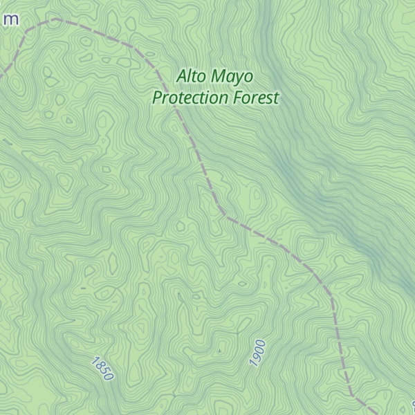 Map of Cerro Andarilla