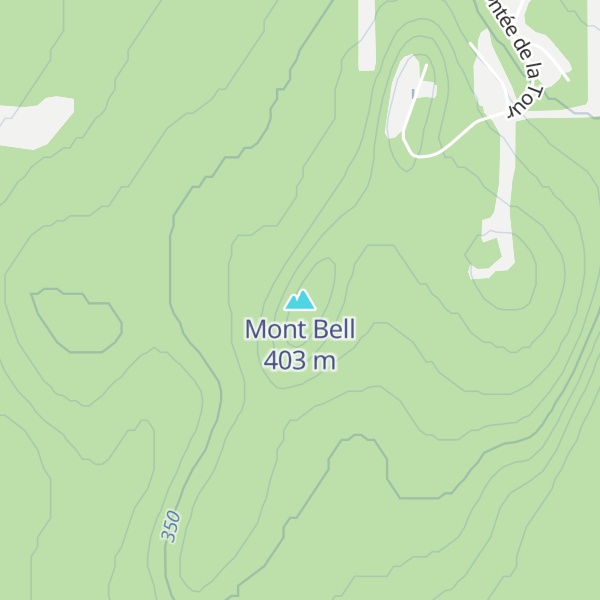 Map of Mont Bell