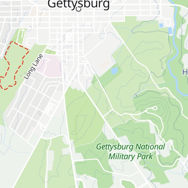 Map of Cemetery Hill