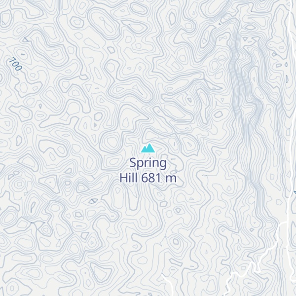 Map of Spring Hill