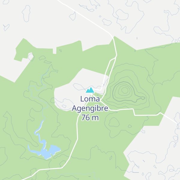 Map of Loma Agengibre