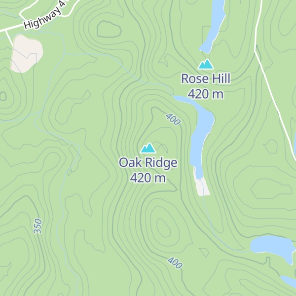 Map of Oak Ridge