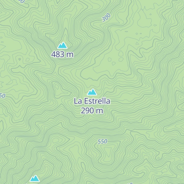Map of La Estrella