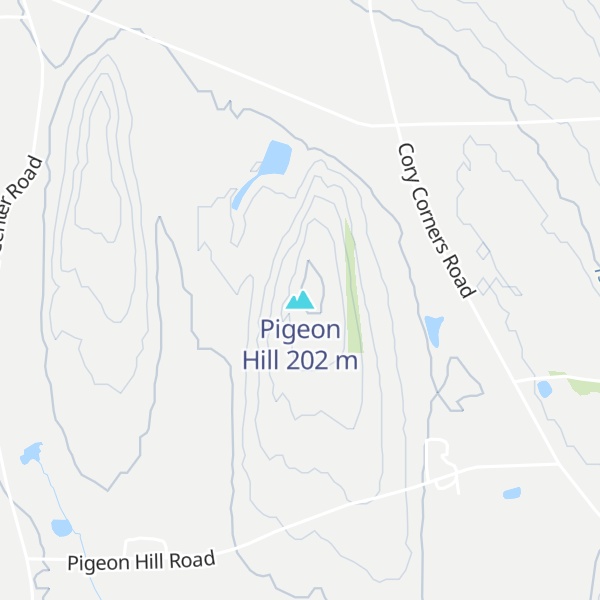 Map of Pigeon Hill