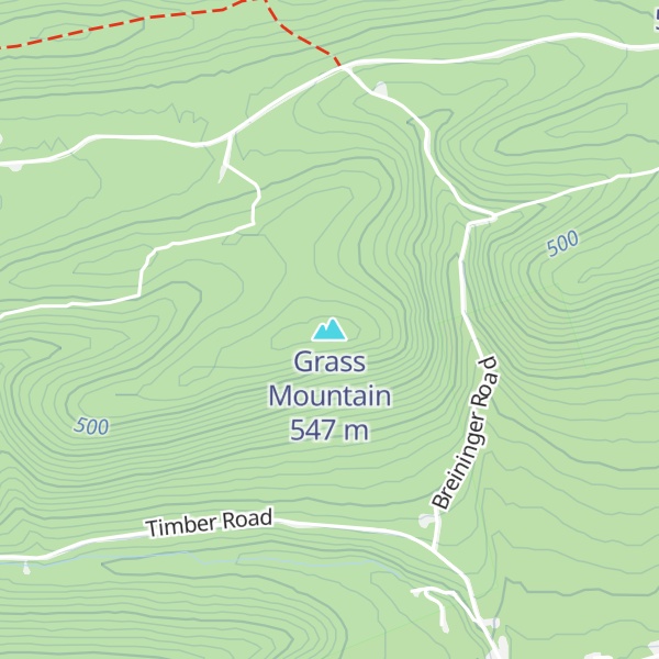 Map of Grass Mountain