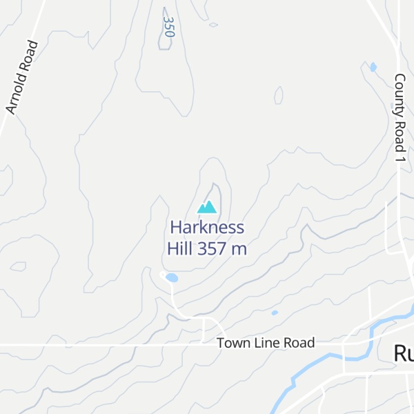 Map of Harkness Hill