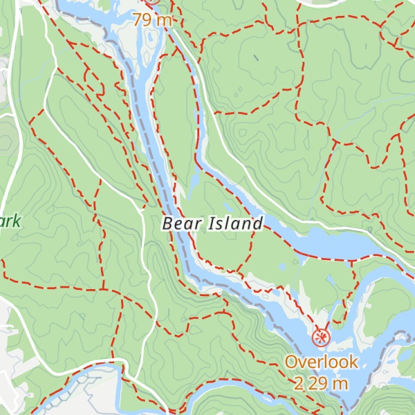 Map of Spitzbergen Cliffs