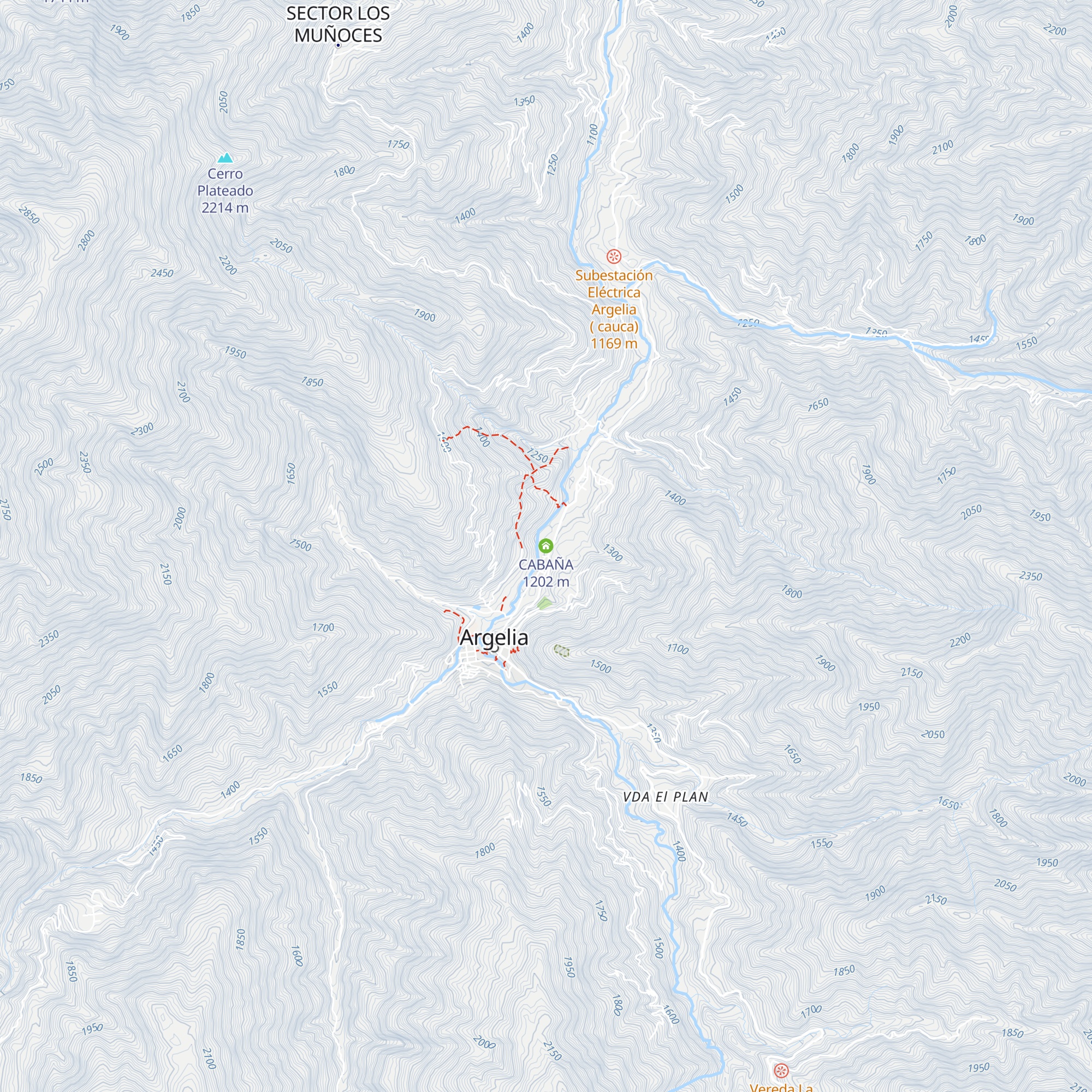 CABAÑA map
