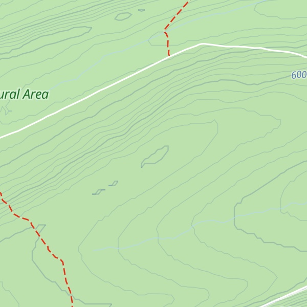 Map of Branch Mountain