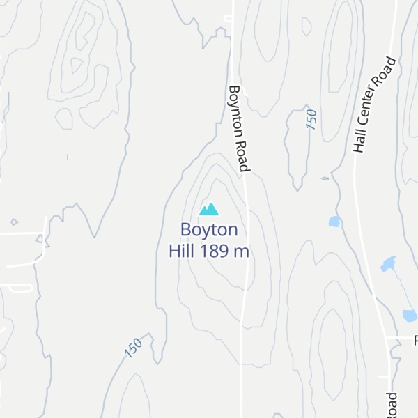Map of Boyton Hill
