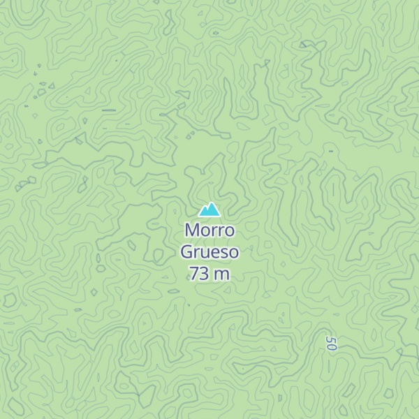 Map of Morro Grueso