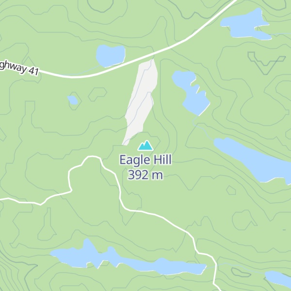 Map of Eagle Hill