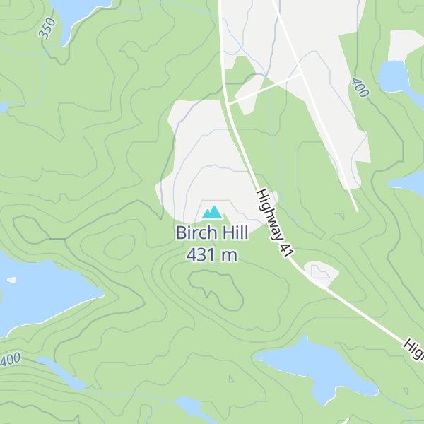 Map of Birch Hill