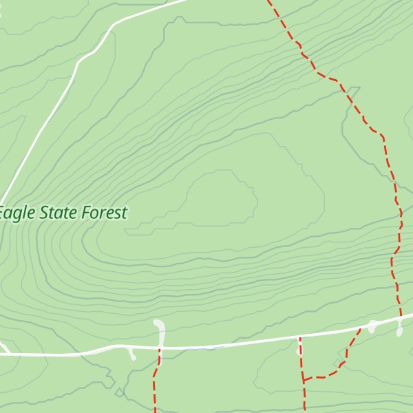 Map of Buffalo Mtn 2224