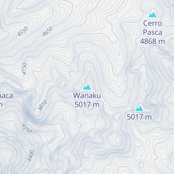 Map of Wanaku
