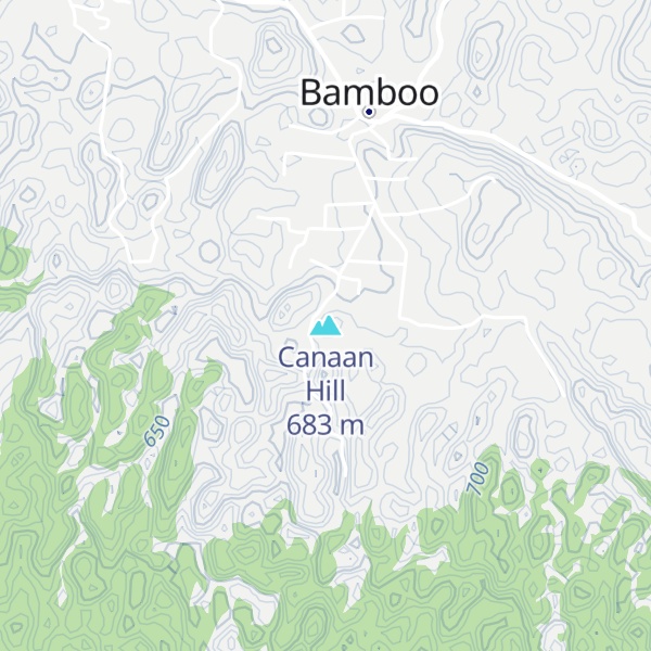 Map of Canaan Hill