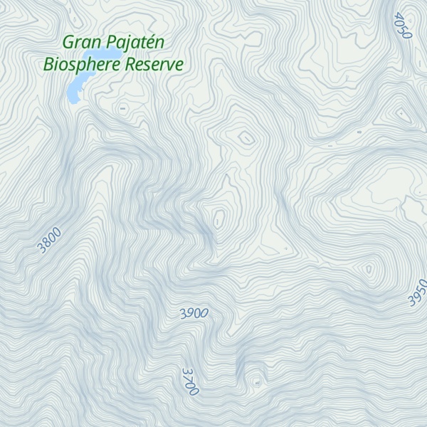 Map of Cerro Caldera