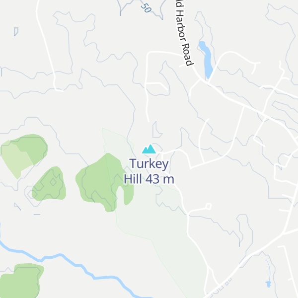 Map of Turkey Hill