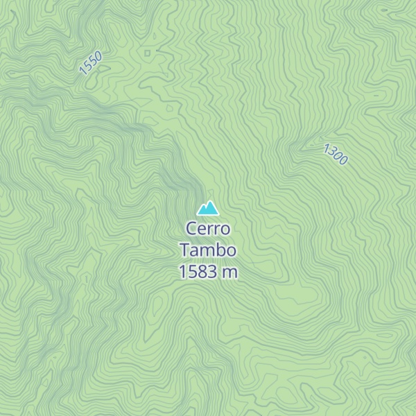 Map of Cerro Tambo