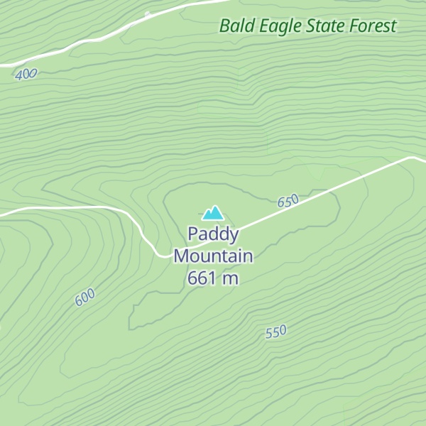 Map of Paddy Mountain