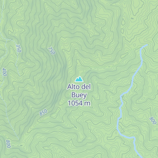 Map of Alto del Buey