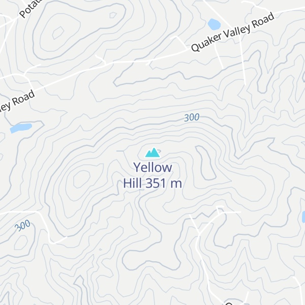 Map of Yellow Hill