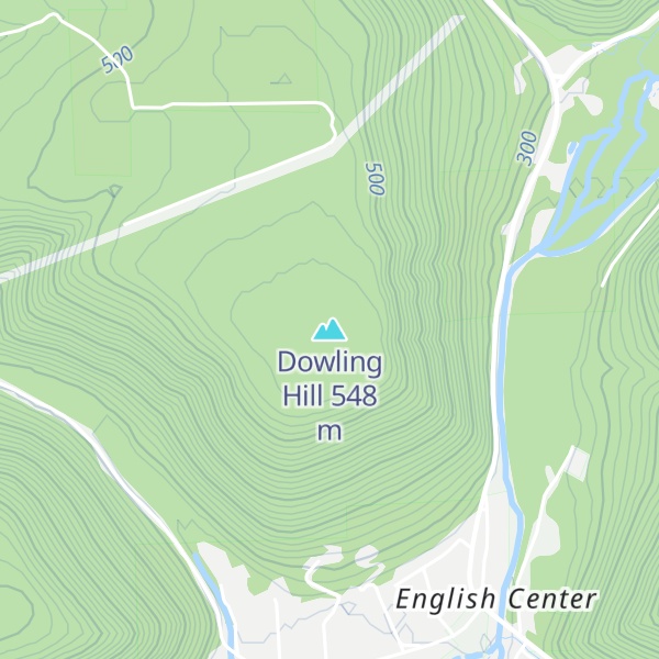 Map of Dowling Hill