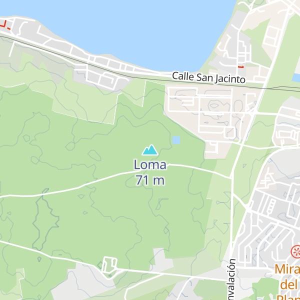 Map of Loma