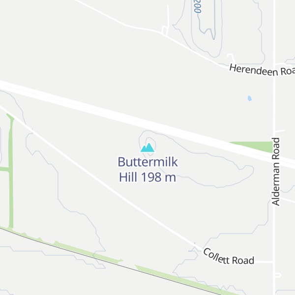 Map of Buttermilk Hill
