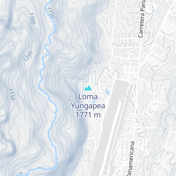Map of Loma Yungapea