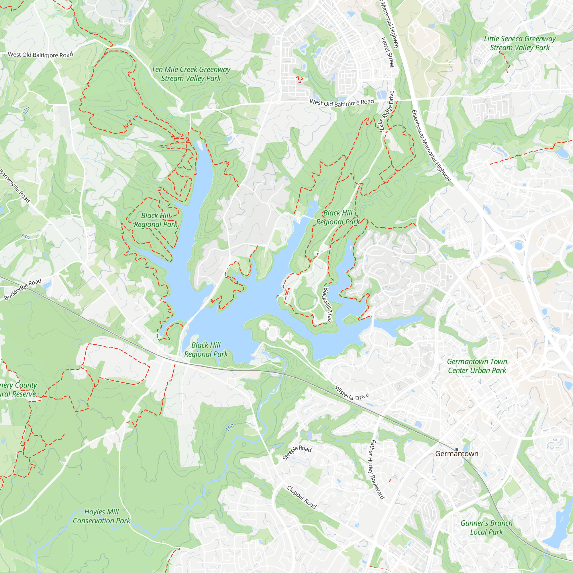 Black Hill Discovery Center map