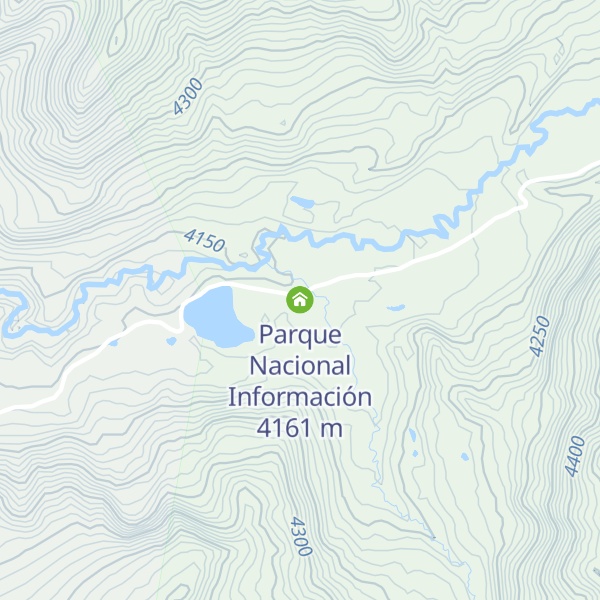 Map of Parque Nacional Información