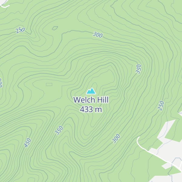 Map of Welch Hill