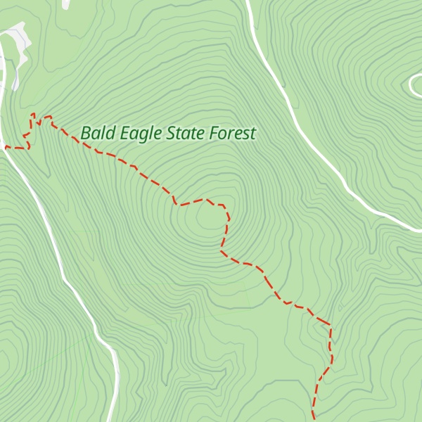 Map of Round Top