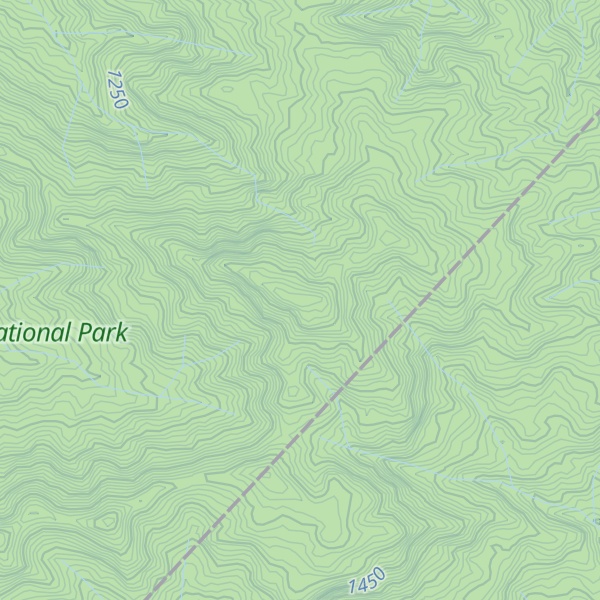 Map of Cerro Tanela