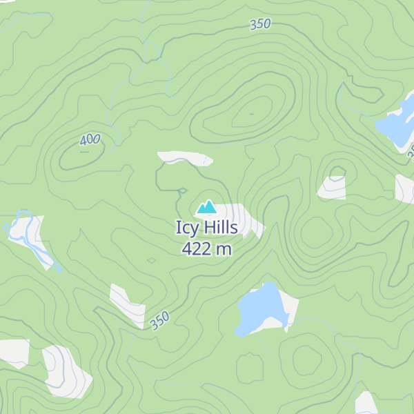 Map of Icy Hills