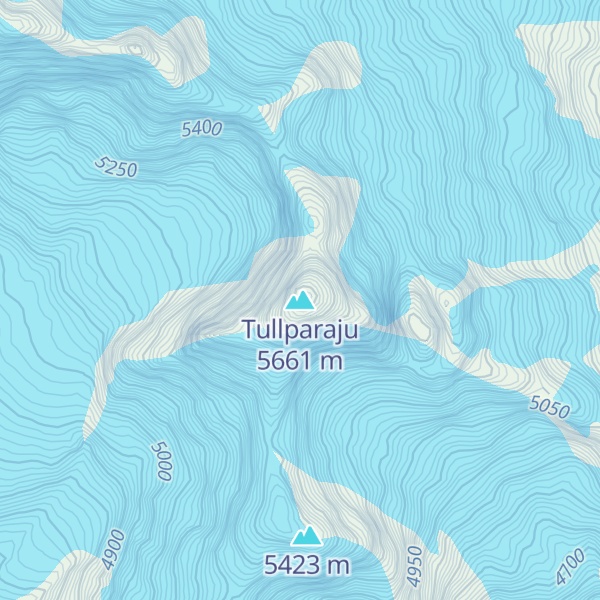 Map of Tullparaju